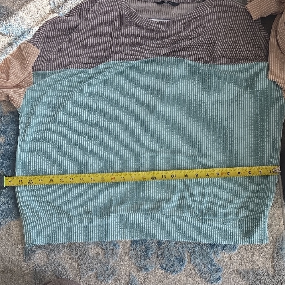 Colorblock Women's Blouse - Picture 4 of 5
